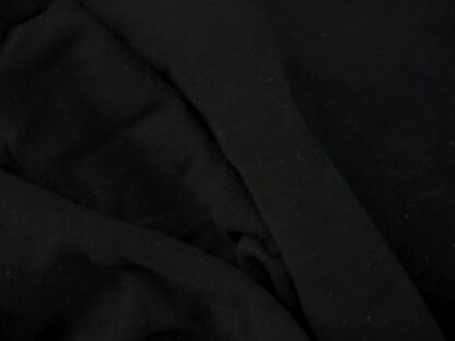 Black Very thin soft suede  5 x 16 inch 0.4mm BK340