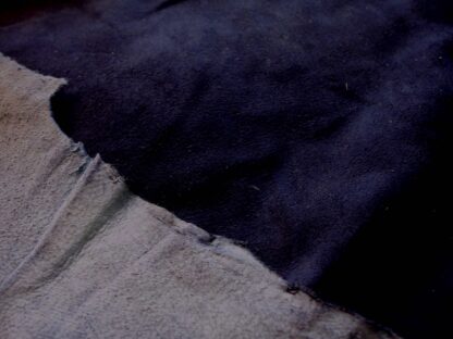 Dark ink blue thin Soft Suede 0.6mm 3.5 inch x 8.5 inch BL221 - Image 3