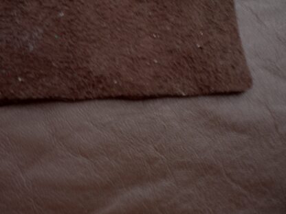 Brown Soft smooth cowhide leather 0.7mm 15.5 inch x 27.5 inch  BR627 - Image 5