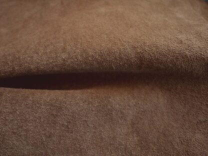 Brown Soft thin pigskin suede 3.5 inch x 16 inch 0.55mm BW027 - Image 3