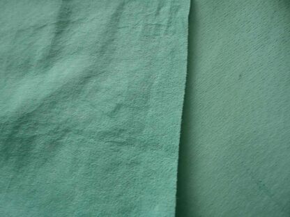 Peppermint green very thin soft pigskin suede 0.45mm 8 x 10 inches GR299 - Image 3