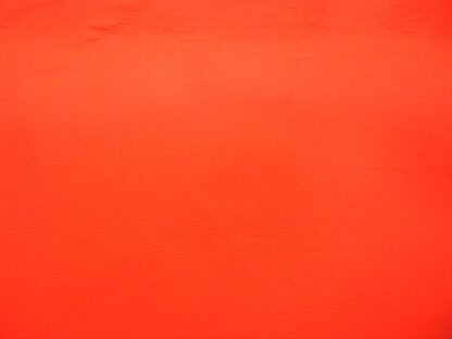 Vibrant Orange smooth soft leather 1mm 6 inch x 4 inch OR086