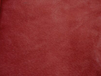 Scarlet red Pigskin suede 0.9mm 4 inch x 8inch RD112