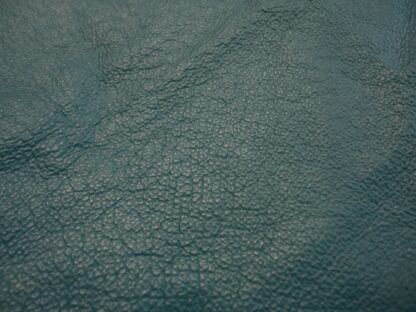 Turquoise green grained pigskin leather 0.8mm 3.5inch x 8.5 inch TQ020 - Image 2