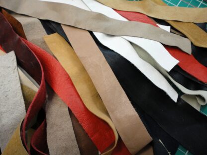 Mystery bundle leather suede strips 200g ZX011 - Image 3