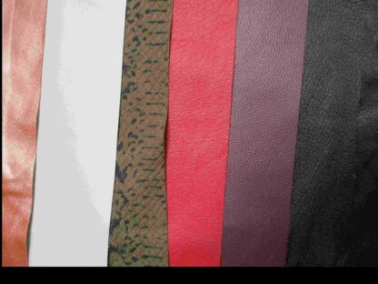 Precut craft leather/suede patches choose by size  6x4, 8x6, 8x12 inches mixed bundle ZZ108