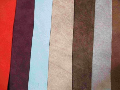 Precut craft leather/suede patches choose by size  6x4, 8x6, 8x12 inches mixed bundle ZZ108 - Image 4