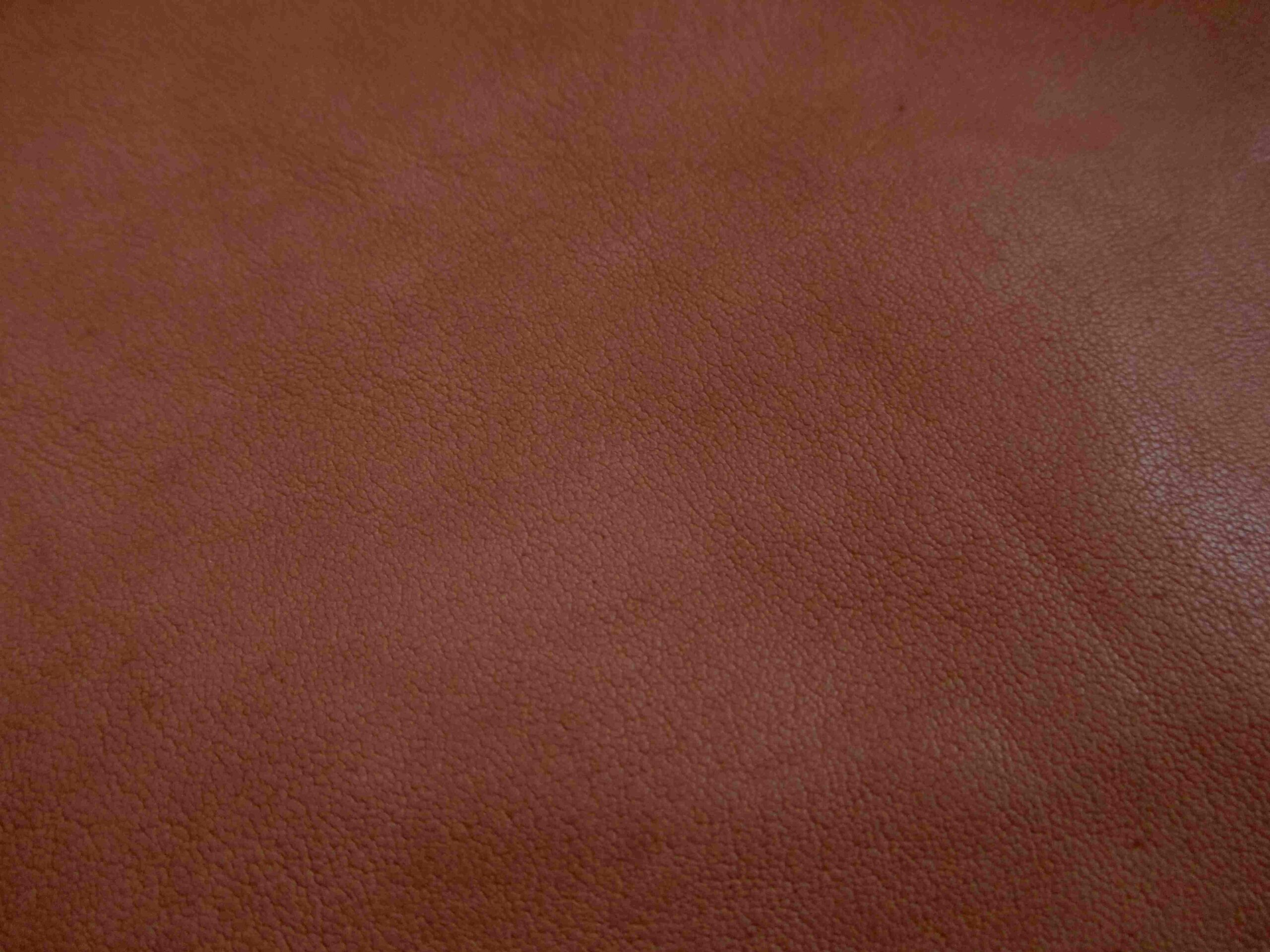 Tan brown thin grained leather 0.35mm 6.5 inch x 4 inch TN514 - Image 4