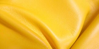 Golden Yellow Smooth Soft leather 0.75mm 6.75 inch x 4 inch YW117